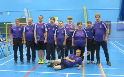 Suffolk Special Olympians amongst the badminton medals in Bournemouth