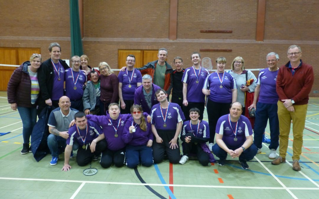 Suffolk amongst the medals in Special Olympics badminton
